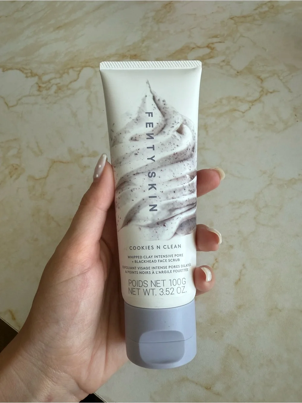 New Fenty Beauty Cookies N Clean Whipped Clay Intensive Pore + Blackhead Scrub